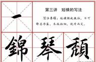 汉字书法初学者指南：掌握这22种基础笔画，轻松上手