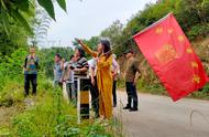 兰花之约：品兰花游花畈，书画采风团走进程河村，感受乡村振兴